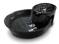 Pioneer Big Max Ceramic Pet Drinking Fountain 3.7 litres - Black