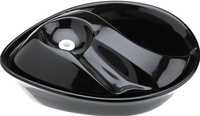 Pioneer Raindrop Ceramic Pet Drinking Fountain 1.7 litre - Black