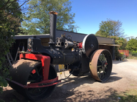 1921 Aveling and Porter Compound F type Steam Roller.Partially assembled with most parts...