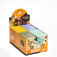 Golden Bone Bakery 4 Flavour Selection Dog Treats - 16 Snack Packs x 40g
