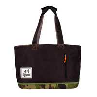 Ibiyaya Canvas Pet Carrier Tote for Pets up to 7kg - Camouflage