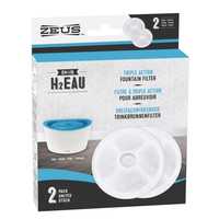 Dogit Zeus H2EAU Replacement Filters for 6 Litre Fresh & Clear Fountain - 2 Pack