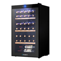 Features:Compression cooling systemAdjustable temperature controlStore up to 34 bottles of wineNo frost...