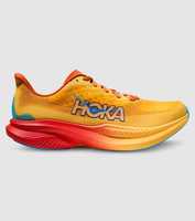 Behold the lightest and most responsive Mach yet! Built for speed the HOKA Mach 6 performs best during...