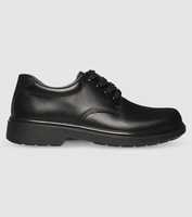 The Clarks Daytona Snr Black (F) is a traditional &amp; highly durable black leather school shoe from...