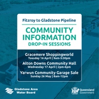Eager to know more about the Fitzroy to Gladstone Pipeline (FGP)? Representatives from Gladstone Area...