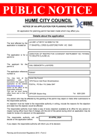 HUME CITY COUNCILNOTICE OF AN APPLICATION FOR PLANNING PERMITAn application for planning permit has...