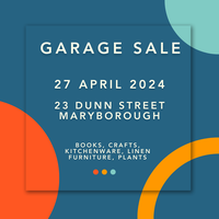 MARYBOROUGH23 Dunn StreetGarage Sale looking for your best offer for a range of items. Also see...