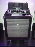 This all-tube "fliptop" bass combo amp pairs a 25-watt top with simple volume and tone controls to a...