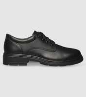 The Clarks Infinity Kids Black (D) is a traditional and durable black leather school shoe from...