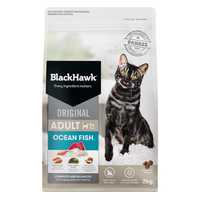 Black Hawk Original Dry Cat Food Ocean Fish 2kg