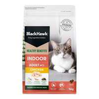 Black Hawk Healthy Benefits Indoor Dry Cat Food Chicken 4kg