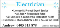● Reliable &amp; Prompt &amp; Expert Service ● All Jobs ● Reasonable Rates● All Domestic &amp;...