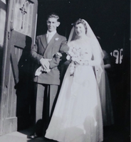 Happy 70th Wedding Anniversary Peter &amp; Dorothy Smyth.Congratulations and much love from...