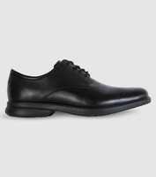 The Rockport Mens Allander Black business shoes are fit for those requiring a shoe for all day wear...