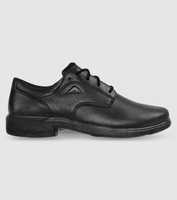 The Ascent Womens Scholar (B) Black is a traditional &amp; highly durable black leather school or work shoe...