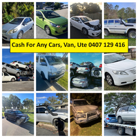 Fast Car Removals &amp; Cash For Cars, VAns, UTes, Trucks, All Conditions Call Us Now: 0407 129 416