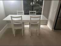 Due to interstate job transfer we must sell everything so my ‘as new’ dining table and chairs must go...