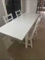 As new dining set forced sell due to interstate job transfer must sell all my beautiful home...