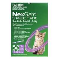 NexGard Spectra for Cats is a comprehensive and advanced parasite protection spot-on solution designed...