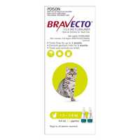 Bravecto Spot-On is a topical treatment that controls fleas and paralysis ticks on cats for up to 3...