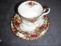 Royal Albert. Olde County Rose. Cup, saucer &amp; plate. Never used. No chips or cracks.Paragon. Cup...