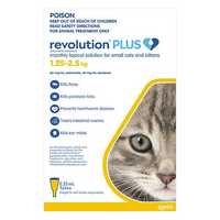 Shop Revolution Plus for comprehensive parasite protection for your cats from DiscountPetCare...