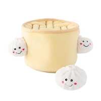 Zippy Paws Zippy Burrow Interactive Dog Toy - Soup Dumplings