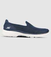 The new Skechers Go Walk 6 takes comfort to a whole new meaning. Built in a convenient slip-on design...