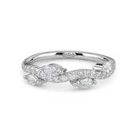 Discover the Kiama Shaped Wedding Band, a masterpiece of elegance and precision. Designed to complement...