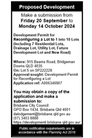 Proposed DevelopmentMake a submission from Friday 20 September to Monday 14 October 2024Development...