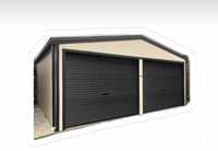 12m long x 7m wide. New shed purchased delivered not setup from Best Sheds. Council issues. Yellow...