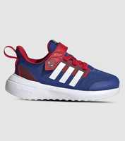 Give kids a thrill with the Adidas Fortarun 2.0 running shoes, decorated with Marvel's Spider-Man.