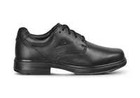 The Ascent Kids Apex Max 3 (E) Black is a traditional &amp; highly durable black leather school shoe or...