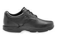 The Ascent Apex Snr (4E) Black is a traditional &amp; highly durable black leather school shoe or work shoe...