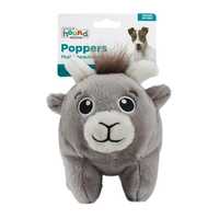 Outward Hound Tail Poppers Plush Extra Small Dog Toy - Goat