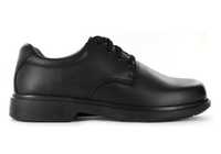 The Traditional Clarks Daytona is a highly durable black leather school shoe. The outsole provides a...