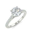 ELEGANT CLASSIC IRIS ROUND MOISSANITE RING FOR SALE – TIMELESS BEAUTY