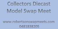 Robertson Die cast Scale model Swap. Date 2nd November 2024Time 7:30 vendors, 8am public - 1pmLocation...