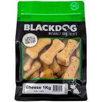 Black Dog Naturally Baked Cheese Australian Biscuit Treats for Dogs 1kg