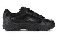 The Ascent Kids Cluster Black is a predominantly black kids' cross training shoe, perfect for school...