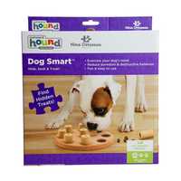 Nina Ottosson Dog Smart Wooden Interactive Dog Game & Toy - Orange