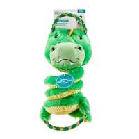 Outward Hound Springys Plush Fetch Dog Toy - Gator