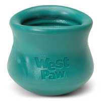 West Paw Toppl Treat Dispensing Dog Toy & Bowl - Small - Evergreen