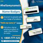 CUSTOM NAME BADGES & ID TAGS | AJ PARKES – FAST DELIVERY AUSTRALIA