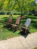 Antique Brentwood Rocking Chairs x 3