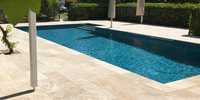 Travertine pavers are known for their elegant look and tough performance. Their soft, textured surface...