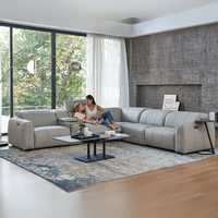 Gainsville's modular lounges with recliners offer a blend of comfort and sophistication, perfect for...