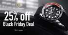 BLACK FRIDAY DEALS ON WATCHES ! 25% OFF SITEWIDE AT WATCHES GALORE