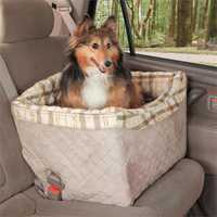 Petsafe Happy Ride (prev. Solvit) Quilted Jumbo On-Seat Booster Safety Seat for Dogs